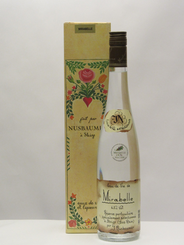 Nusbaumer Mirabelle Eau De Vie Plum